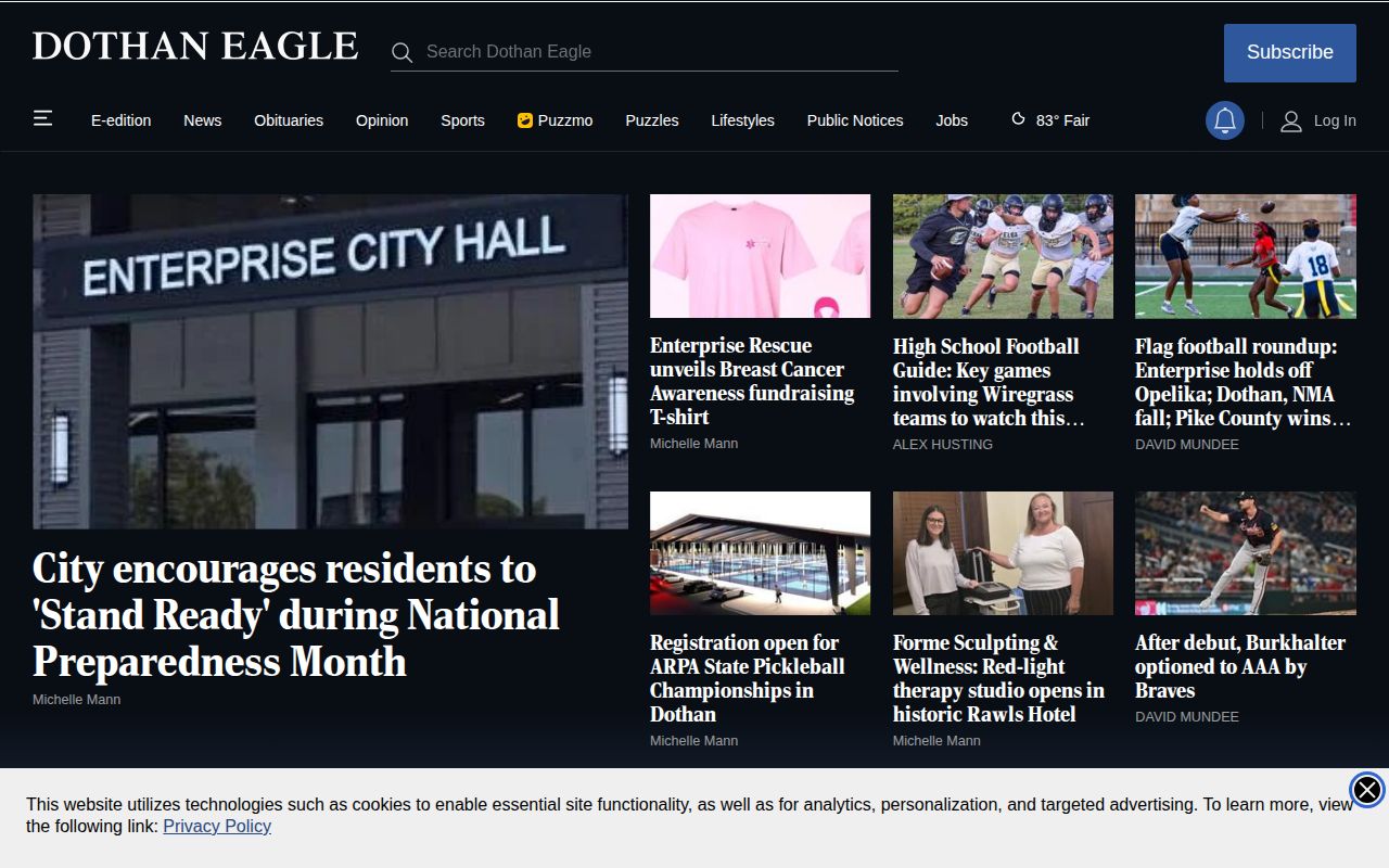 Dothan Eagle local news website